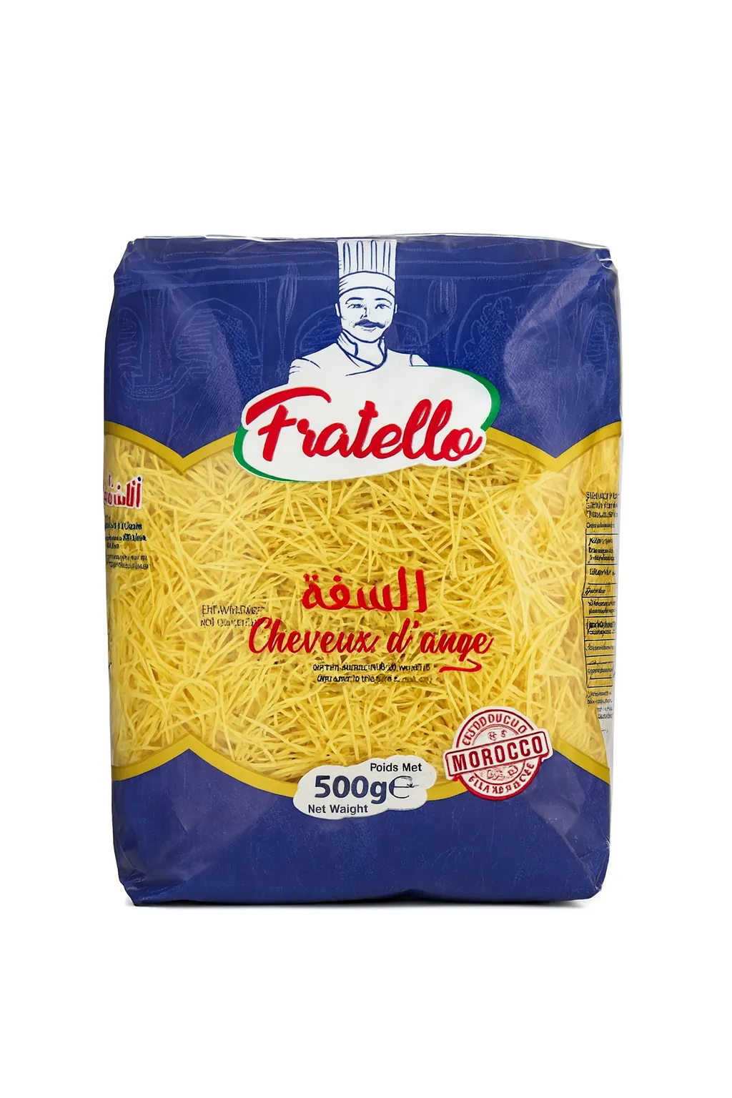 vermicelle cheveux d'ange fratello 500g - Epicerie Salée-Cuisine| Supermarche Dakar-Senegal